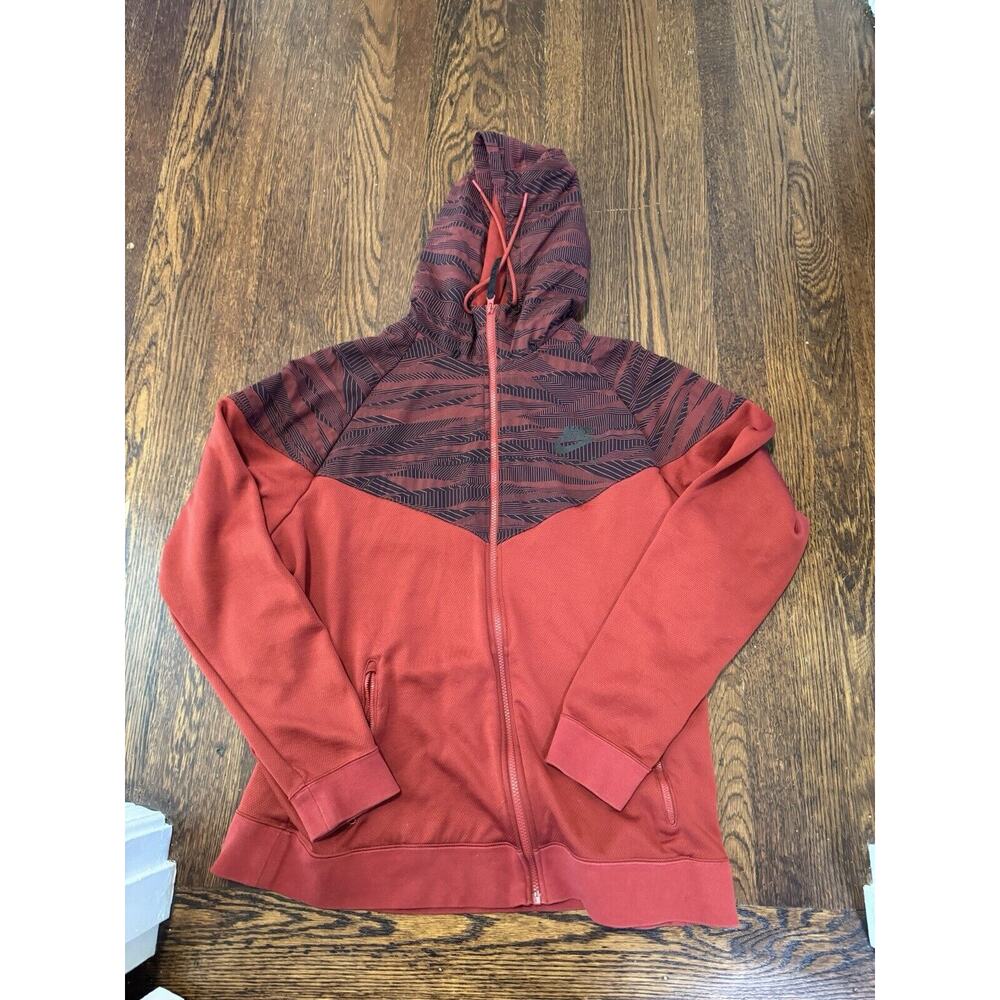 Nike Max Air Hybrid Windrunner size 2XL Orange Tech Fleece